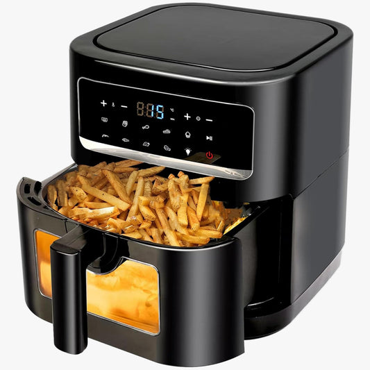 Emphsism Airfryer 7L mit Sichtfenster – Gesünder Genießen & Effizient Kochen