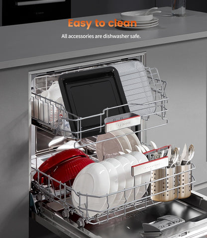 Emphsism 14L Mini Backofen & Heißluftfritteuse – 11-in-1 Smart Airfryer Ofen für maximale Vielseitigkeit