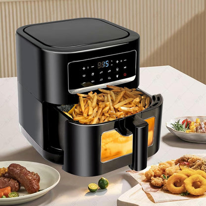 Emphsism Airfryer 7L mit Sichtfenster – Gesünder Genießen & Effizient Kochen