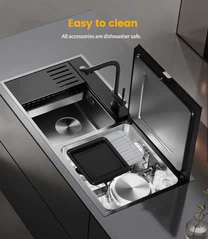 Emphsism XXL Dual Zone Airfryer Ofen 23L – Das 11-in-1 Küchenwunder für jeden Anlass