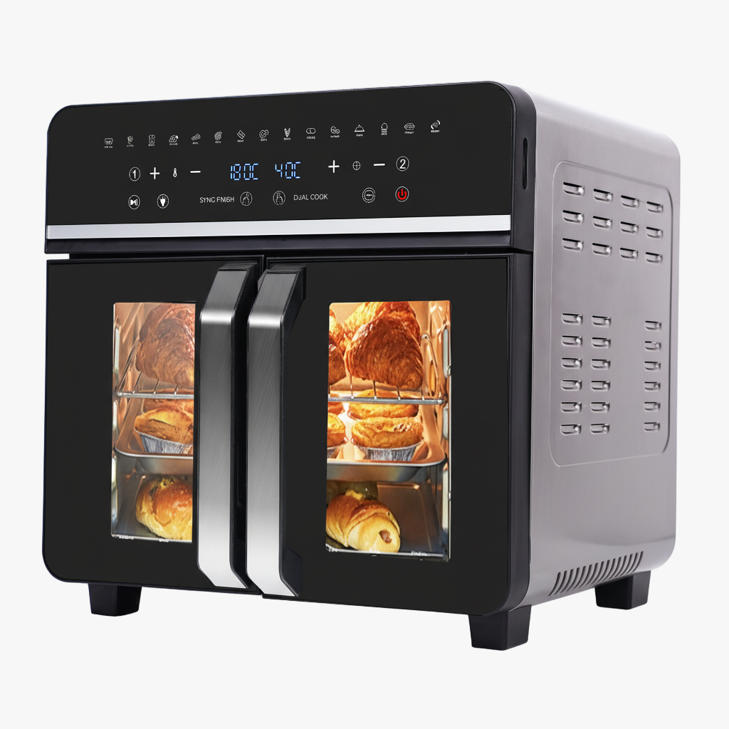 Emphsism XXL Dual Zone Airfryer Ofen 23L – Das 11-in-1 Küchenwunder für jeden Anlass