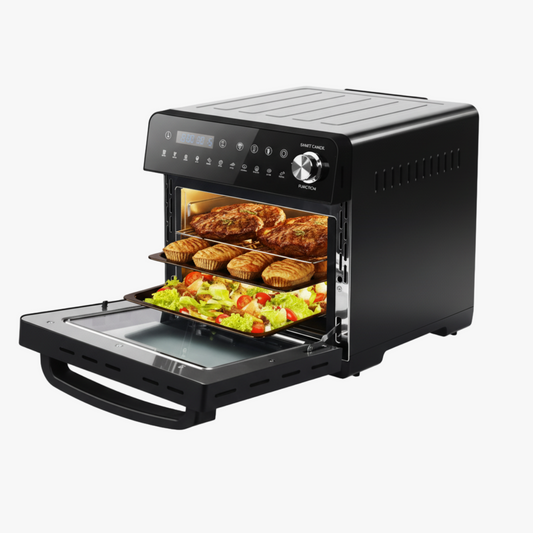 Emphsism 14L Mini Backofen & Heißluftfritteuse – 11-in-1 Smart Airfryer Ofen für maximale Vielseitigkeit
